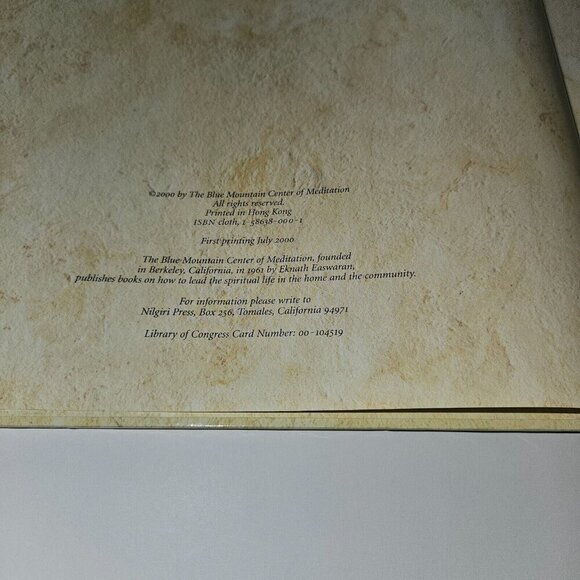 Our Gandhi Hardcover Book Child of Fear Man of Freedom V Mylo Schaaf Easwaran - Picture 7 of 9